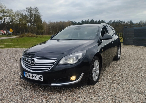 Opel Insignia cena 31900 przebieg: 218345, rok produkcji 2014 z Orneta małe 352